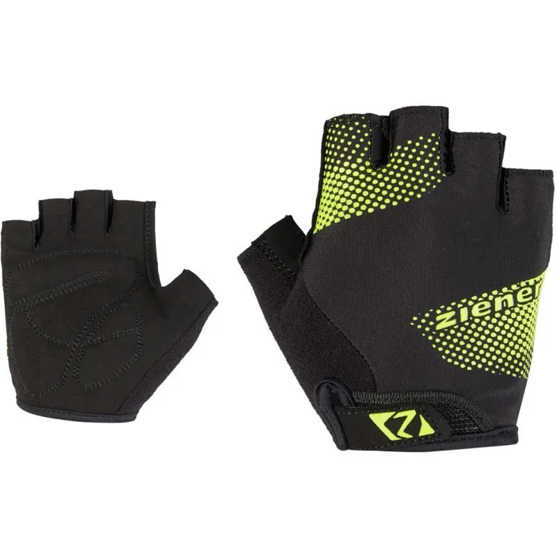 Ziener Casmiro Fahrradhandschuhe Kinder - poison yellow Preis Gesenkt