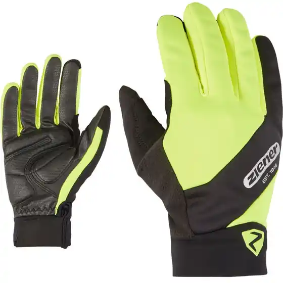 Ziener Darry Touch Fahrradhandschuhe - poison yellow Wochenendangebot