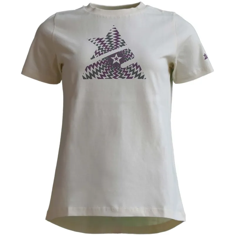 Neu Im Sortiment Zimtstern Spherez Kurzarm T-Shirt Damen - Cream