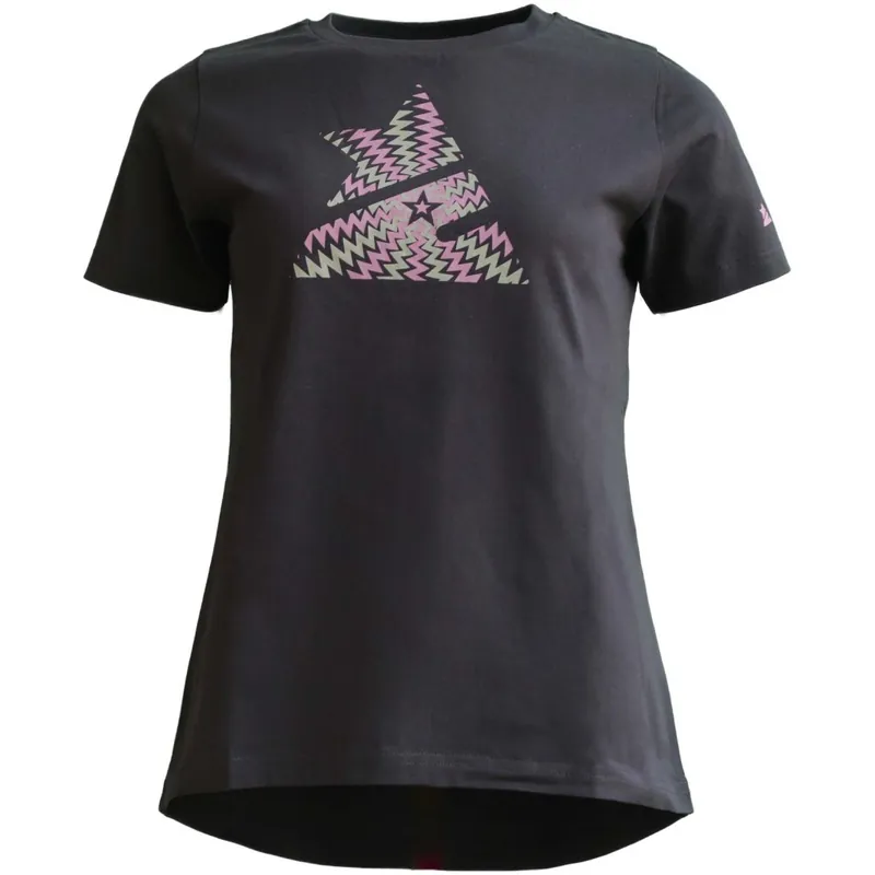 Preisreduziert Zimtstern Spherez Kurzarm T-Shirt Damen - Pirate Black