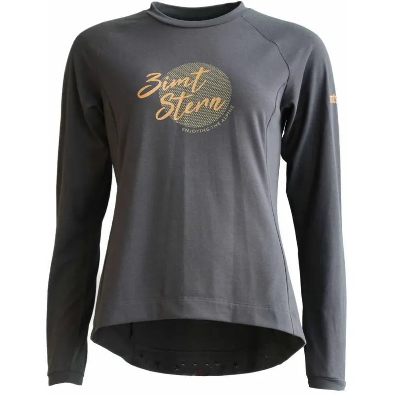 Zimtstern Spunz Langarmtrikot Damen - Pirate Black Expressversand