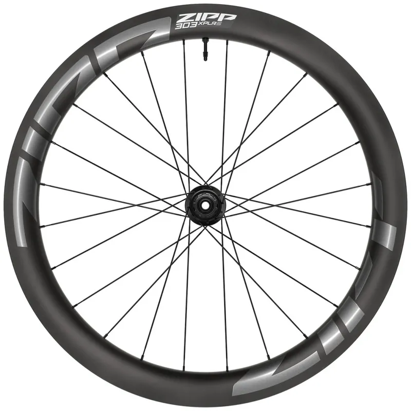 Neue Ware ZIPP 303 XPLR S Hinterrad - 28" Carbon Hookless Centerlock B1 - 12x142mm - dark grey
