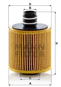 Ausverkauf MANN-FILTER HU 8006 z - Ölfilter