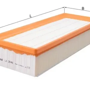 Preisreduziert MAHLE LX 2046 - Luftfilter