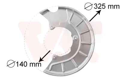 Sale VAN WEZEL 7622371 - Spritzblech, Bremsscheibe