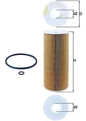 MAHLE OX 143D - Ölfilter Sonderangebot
