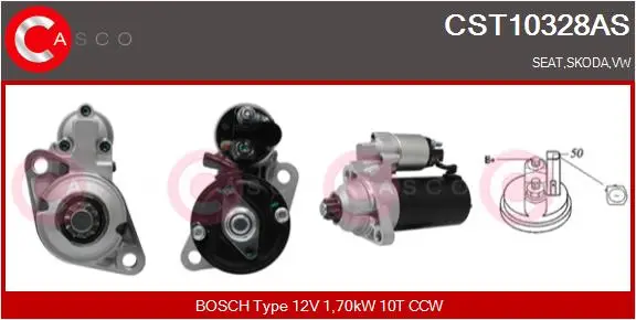 Must-Have CASCO CST10328AS - Starter