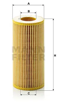 MANN-FILTER HU 721/2 x - Ölfilter Billig
