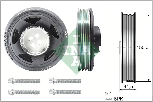 Schaeffler INA 544 0129 20 - Riemenscheibensatz, Kurbelwelle Direkt Vom Hersteller