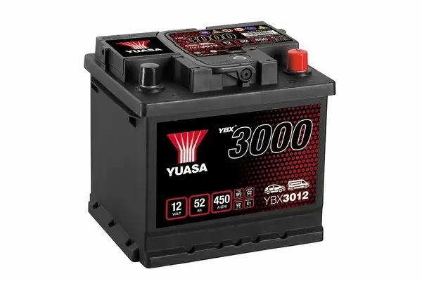 YUASA YBX3012 - Starterbatterie - YBX3000 SMF Batteries 52Ah 450 A 12 V Letzte Chance
