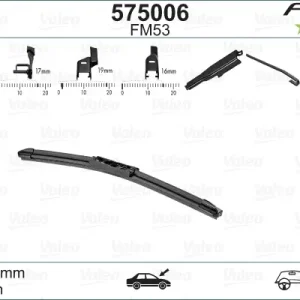 Geprüft VALEO FM53 Scheibenwischer 575006 - FIRST MULTICONNECTION