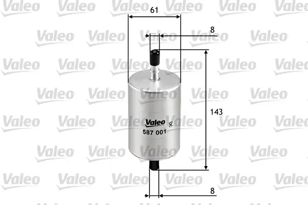 VALEO 587001 - Kraftstofffilter Neue Ware