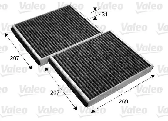 Letzte Chance VALEO 715690 - Filter, Innenraumluft - VALEO PROTECT