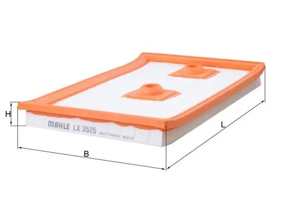 MAHLE LX 3525 - Luftfilter Kracherpreis