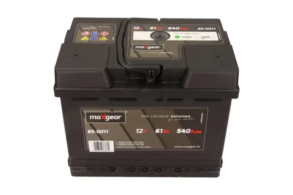Angebot MAXGEAR 85-0011 - Starterbatterie - 61Ah 540 A 12 V