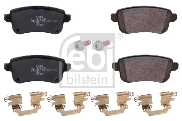 Letzte Chance FEBI BILSTEIN 178904 - Bremsbelagsatz, Scheibenbremse