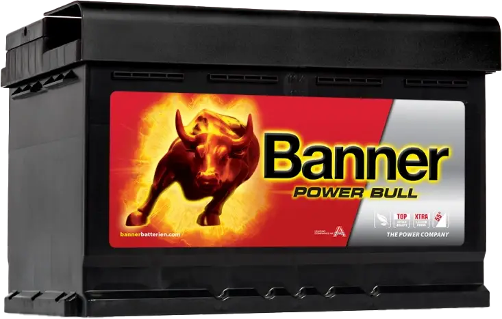 Banner P74 12 Power Bull Kalzium PKW-Batterie 12V 74Ah 680A Jetzt Bestellen