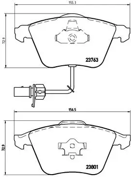 BREMBO P 85 084 - Bremsbelagsatz, Scheibenbremse - PRIME LINE Saisonangebot