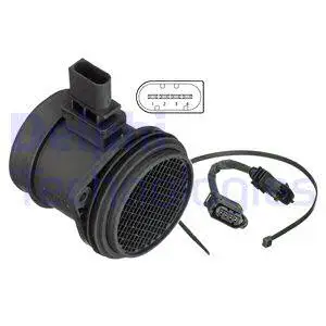 Sichere Zahlung DELPHI AF10392-12B1 - Luftmassenmesser