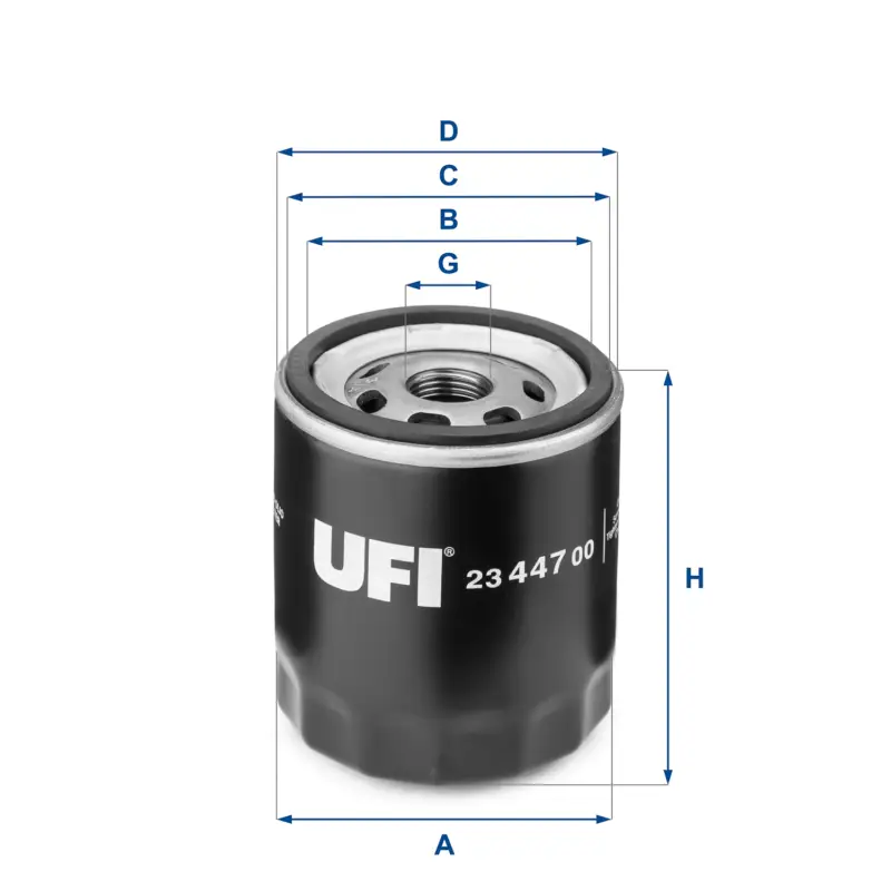 Direkt Vom Hersteller UFI 23.447.00 - Ölfilter
