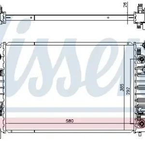 Billig NISSENS 630778 - Kühler, Motorkühlung