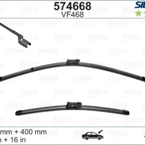 VALEO VF468 Scheibenwischer 574668 - SILENCIO FLAT BLADE SET650mm / 400mm Ausverkauf