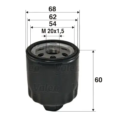 VALEO 586011 - Ölfilter Knallerangebot