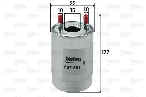 VALEO 587551 - Kraftstofffilter Jetzt Bestellen