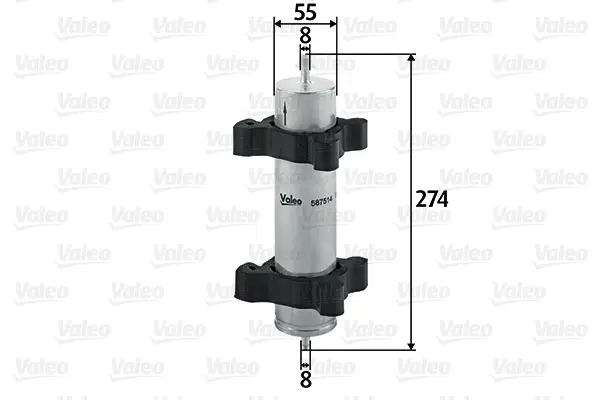 VALEO 587514 - Kraftstofffilter Preisreduziert