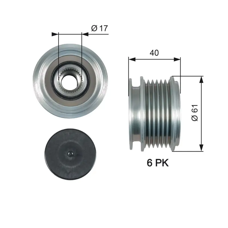 GATES OAP7013 - Generatorfreilauf - DriveAlign™ Direktkauf