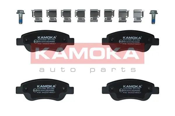 KAMOKA JQ1013580 - Bremsbelagsatz, Scheibenbremse Neu