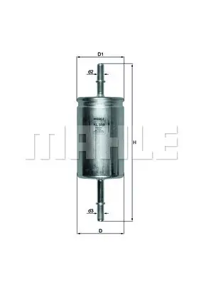 Neue Kollektion MAHLE KL 559 - Kraftstofffilter
