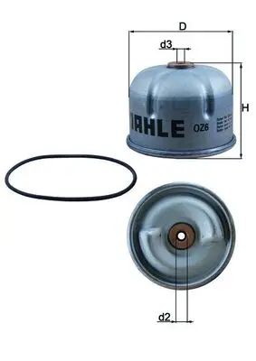 MAHLE OZ 6D - Ölfilter Letzte Chance