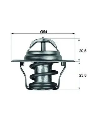 MAHLE TX 14 87D - Thermostat, Kühlmittel Kracherpreis