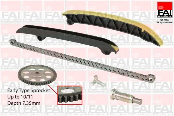 Günstig FAI AutoParts TCK208NG - Steuerkettensatz