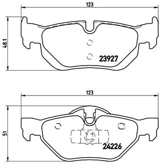 Preisknaller BREMBO P 06 038 - Bremsbelagsatz, Scheibenbremse - PRIME LINE