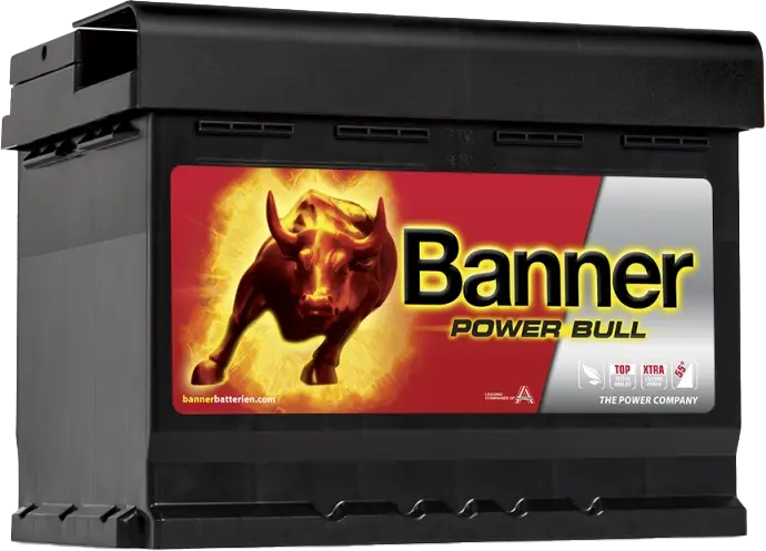 Echt Banner P60 09 Power Bull Kalzium PKW-Batterie 12V 60Ah 540A