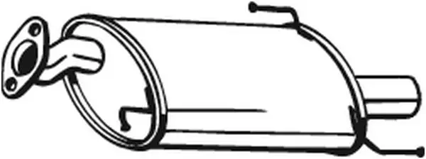 Preisreduziert BOSAL 219-011 - Endschalldämpfer