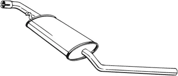 Direktkauf BOSAL 281-475 - Mittelschalldämpfer