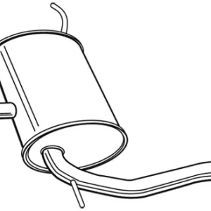 Preis Gesenkt WALKER 23260 - Endschalldämpfer