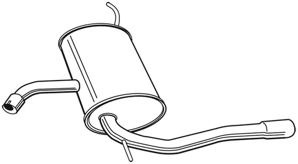 Preis Gesenkt WALKER 23260 - Endschalldämpfer