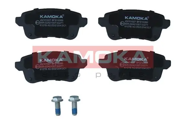 KAMOKA JQ101027 - Bremsbelagsatz, Scheibenbremse Meistverkauft