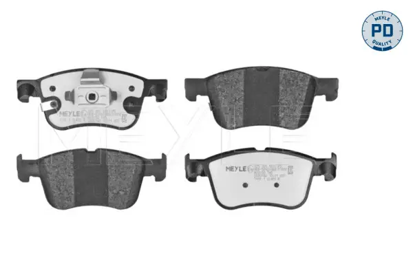 MEYLE 025 205 5617/PD - Bremsbelagsatz, Scheibenbremse - MEYLE-PD Advanced performance and design. Neu