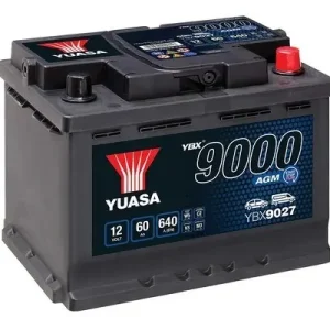Mega-Angebot YUASA YBX9027 - Starterbatterie - YBX9000 AGM Start Stop Plus Batteries 60Ah 640 A 12 V