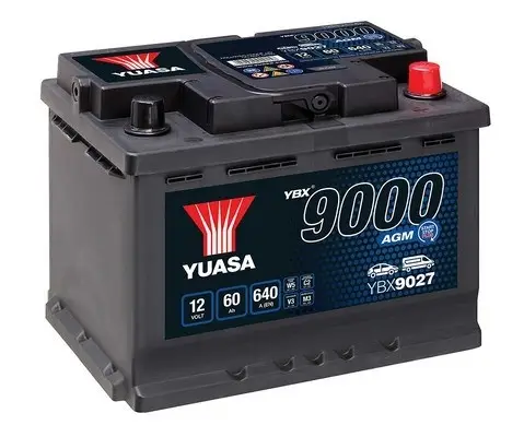 Mega-Angebot YUASA YBX9027 - Starterbatterie - YBX9000 AGM Start Stop Plus Batteries 60Ah 640 A 12 V