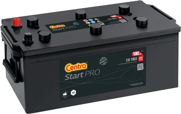 CENTRA CG1803 - Starterbatterie - StartPRO 180Ah 1000 A 12 V Garantierte Lieferung