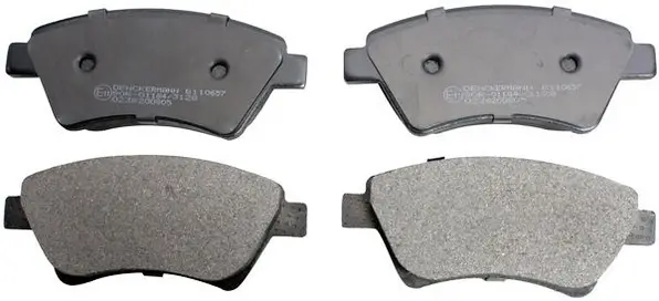 Mega-Angebot DENCKERMANN B110657 - Bremsbelagsatz, Scheibenbremse