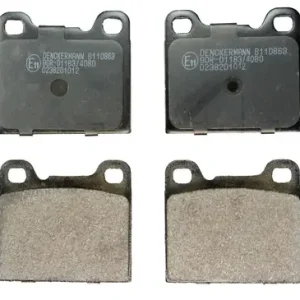 DENCKERMANN B110863 - Bremsbelagsatz, Scheibenbremse Markenprodukt