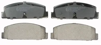 DENCKERMANN B110912 - Bremsbelagsatz, Scheibenbremse Markenware
