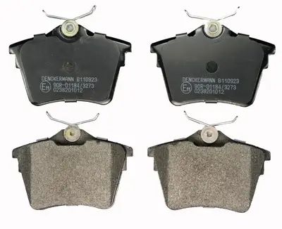 Meistverkauft DENCKERMANN B110923 - Bremsbelagsatz, Scheibenbremse